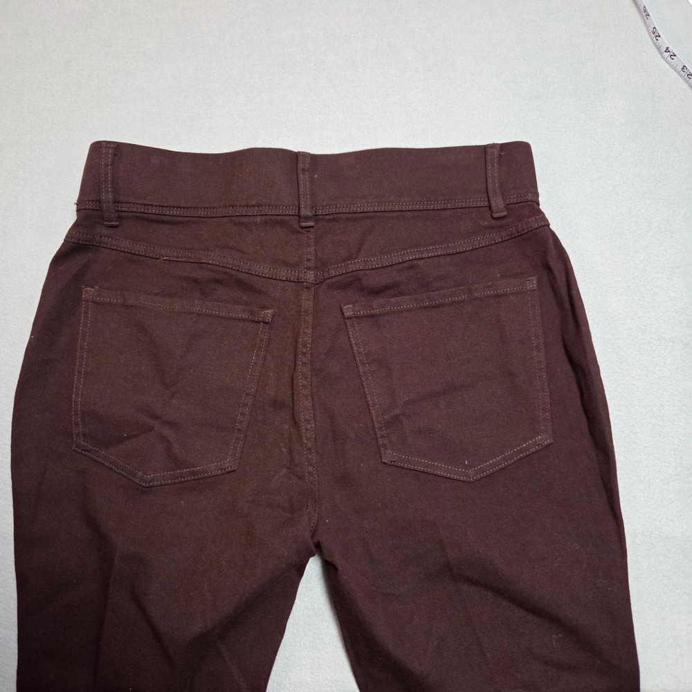 Terra & Sky Jeggings Womens 0X Brown Pull On Skinny High Rise TS36360130S7BR